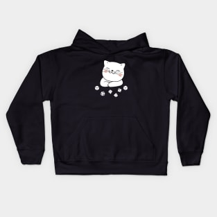 Dungeon Meowster Funny Cat Tabletop RPG Kids Hoodie